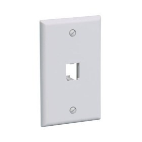 Placa de Pared Panduit CFP1IW Frontal Serie Clásica 1 Modulo Blanco