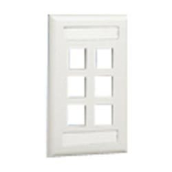 Placa Panduit NK6FWHY ABS Blanco