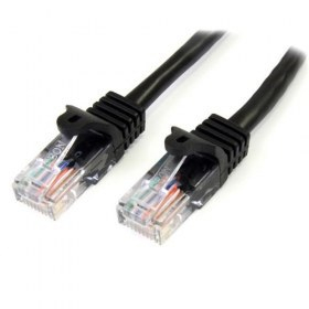 Cable de Red StarTech.com Cat5e 1m Negro