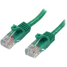 Cable de Red StarTech.com 45PAT50CMGN 50cm Cat5e Ethernet Verde