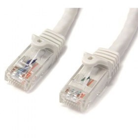 Cable de Red StarTech.com N6PATC1MWH 1m Cat6 Ethernet Gigabit Blanco