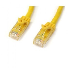 Cable de Red StarTech.com N6PATC1MYL 1m Cat6 Ethernet Gigabit Amarillo