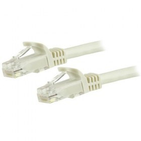 Cable de Red StarTech.com N6PATC50CMWH 50cm Cat6 Ethernet Gigabit Blanco