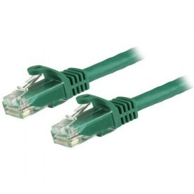 Cable de Red StarTech.com N6PATCH1GN 30cm Cat6 Ethernet Gigabit Sin Enganches Verde