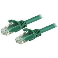 Cable de Red StarTech.com N6PATCH6INGN  Ethernet Cat6 Gigabit Sin Enganches 15cm Verde