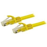 Cable de Red StarTech.com N6PATCH6INYL Ethernet Cat6 Gigabit Sin Enganches 15cm Amarillo