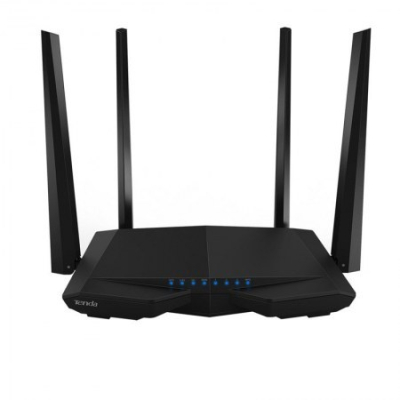 AC6 Router Tenda Inalámbrico Dual-band 4 Antenas 5dbi RJ45 10/100 Mbps Negro