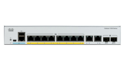 C1000-8P-2G-L Switch Cisco Catalyst 1000 8 Puertos Gigabit PoE 2 SFP Gestionado