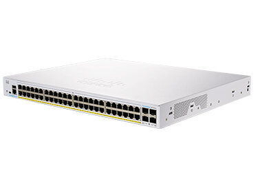 CBS350-48P-4G-NA Switch Cisco CBS350-48P-4G 48 Puertos Gigabit PoE 4 SFP Gestionado