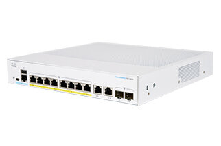 CBS350-8P-E-2G-NA Switch Cisco Small Business Series 350 8 Puertos Gigabit 2 SFP PoE Gestionado