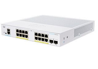 CBS350-16P-2G-NA Switch Cisco CBS350-16P-2G 16 Puertos Gigabit PoE+ 2 SFP Gestionado