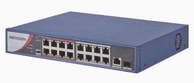 DS-3E0318P-E/M(B) Switch HIKVISION 16 Puertos Fast Ethernet