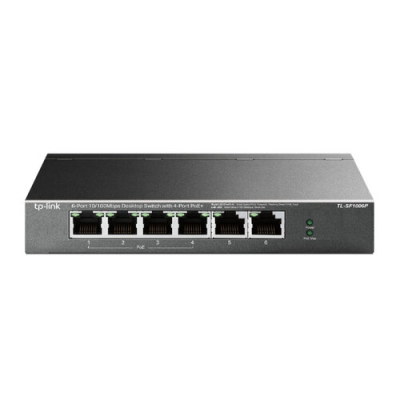 TL-SF1006P Switch TP-LINK 6 Puertos Fast Ethernet