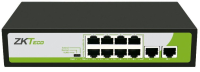 PE082-120-C Switch ZKTeco 8 Puertos Fast Ethernet