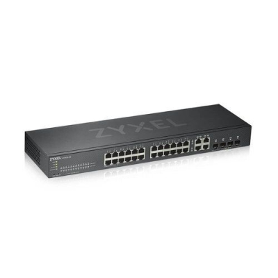 GS1920-24v2 Switch ZyXEL 24 Puertos Gigabit 4 RJ-45/SFP Gestionado