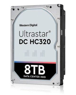 HUS728T8TALE6L4 Disco Duro Interno Western Digital Ultrastar DC HC320 3.5" 8TB SATA 3 7200 RPM