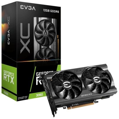 12G-P5-3657-KR Tarjeta de Video EVGA Nvidia GeForce RTX 3060 XC GAMING - 12GB 192-bit GDDR6 - PCI Express 4.0