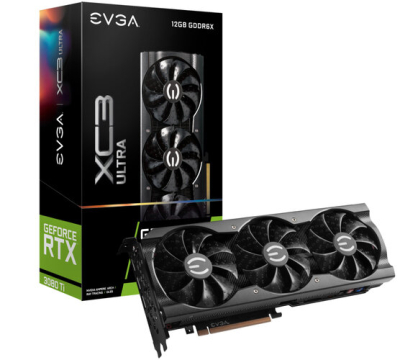 12G-P5-3955-KR Tarjeta de Vídeo EVGA GeForce RTX 3080 Ti XC3 ULTRA GAMING - 12GB - 384-bit - PCI-E 4.0 - GDDR6X - HDMI - DisplayPort