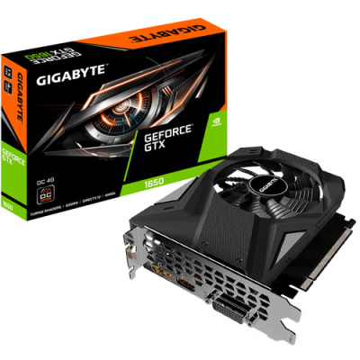 GV-N1656OC-4GD Tarjeta de Vídeo Gigabyte GeForce GTX 1650 D6 WINDFORCE OC - 4GB - 128-Bit - PCI-E 3.0 - GDDR6 - HDMI - DisplayPort - DVI-D