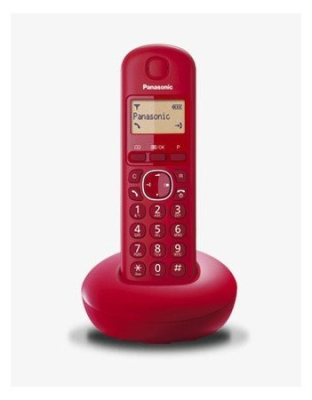 Teléfono Panasonic KX-TGB210JTR Auricular Rojo