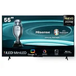55U6N Hisense Smart TV LED 55U6N 55", 4K Ultra HD, Negro