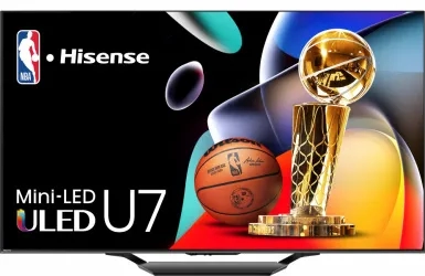 55U7N Hisense Smart TV Mini LED ULED 55U7N 55", 4K Ultra HD, Negro
