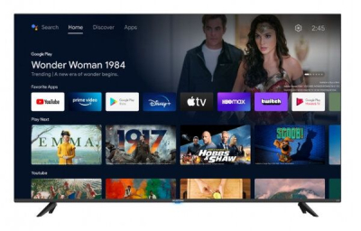 A557CV-UMRBX, Pantalla Smart TV Sceptre A557CV-UMRBX - 55", 4K UHD, HDMI, USB 