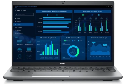 1004421922528, Workstation Dell Precision 3581 - 15.6", Intel Core i7-13700H, 16GB, 512GB SSD, NVIDIA RTX A500, Windows 11 Pro